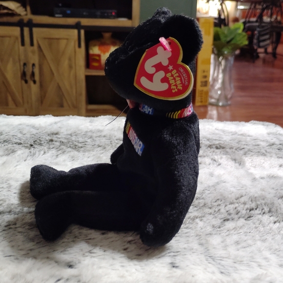 TY Beanie Baby - RACER the Nascar Bear - Picture 5 of 5